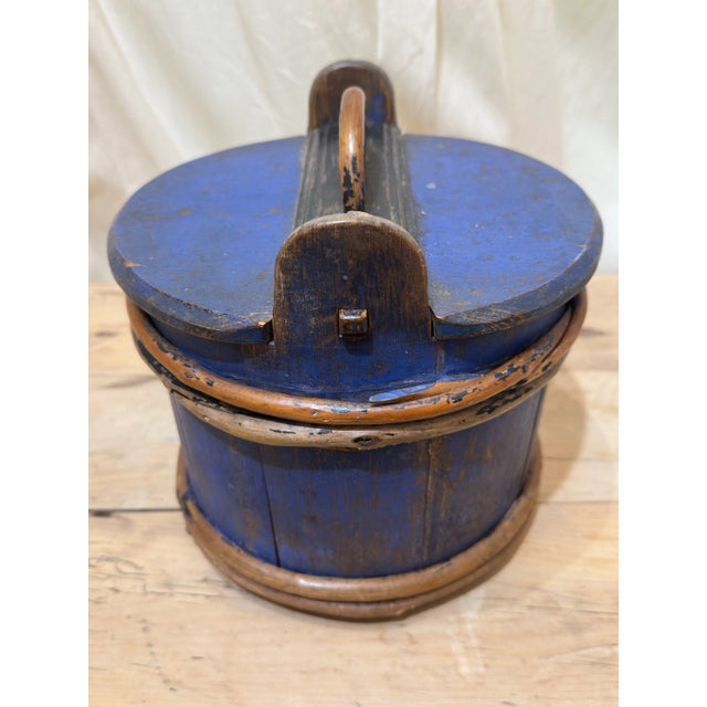 Shabby Chic 19th Century Swedish Box For Sale - Image 3 of 9