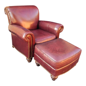Elevate Your Space With Hancock & Moore Leather Club Chair & Ottoman