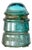 Antique Hemingray No. 12 Aqua Glass Telephone Insulator For Sale