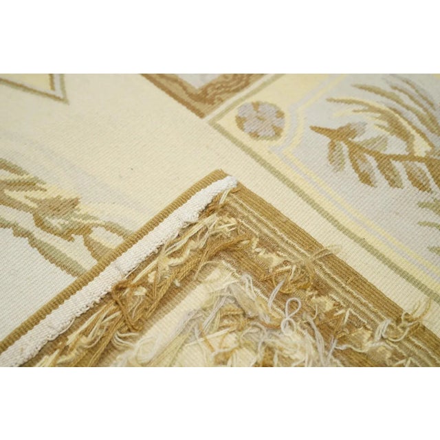 Aubusson Rug 4' X 6' For Sale - Image 9 of 9