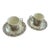 Hermes Les Maisons Enchantees Cup and Saucer Set - 4pcs For Sale