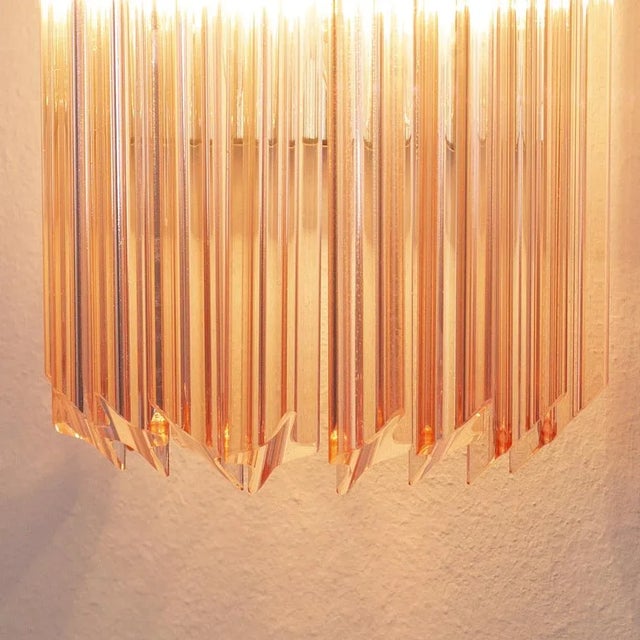 Gold Wall Lamp in Murano Glass, 1990s For Sale - Image 8 of 13