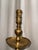 Mid 20th Century Large 39" Vintage Moroccan Brass Floor Candlesticks - A Pair For Sale - Image 5 of 8