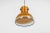 Brown Glass Pendant Light from Peill & Putzler, Germany, 1970s For Sale - Image 4 of 12