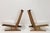 Experience timeless elegance with this beautiful pair of Conoid Lounge chairs by George Nakashima, crafted by the only...