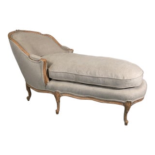 1950s Louis XV Style Chaise For Sale