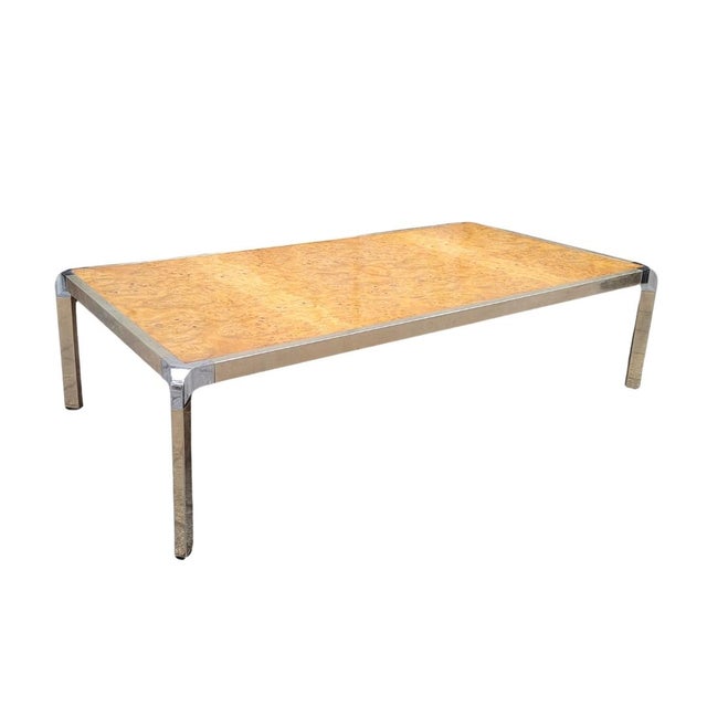 1970s Coffee Table in Root Wood and Steel, 1970s For Sale - Image 5 of 18