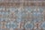 Antique All-Over Pattern Persian Geometric Tabriz Rug in Blue and Taupe For Sale - Image 4 of 13