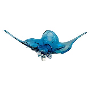 Vintage Marano Glass Centerpiece For Sale