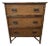 Antique Tortoise Bamboo and Rattan Chest of Drawers For Sale