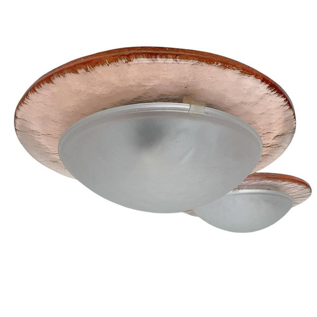 Murano Glass Ceiling Light from Massive Lighting, 1980s For Sale - Image 4 of 12