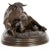 French Circa 1880 French Antique Bronze Sculpture “Resting Bull” by Rosa Bonheur For Sale - Image 3 of 12
