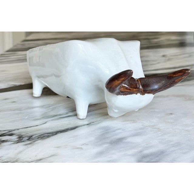 Mid 20th Century Made in Japan Mid-Century El Toro Coin Bank Bull For Sale - Image 5 of 17