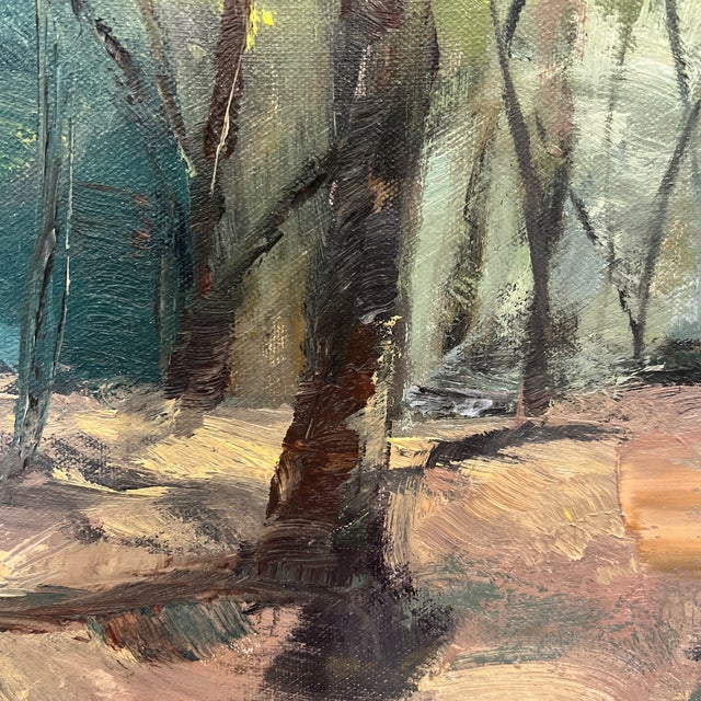 My family loves Block Island’s walking trails, and this piece was inspired by a hike through the Enchanted Forest. One-of-...