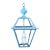 Exquisite Vintage Verdigris Solid Brass & Hanging Lantern / Chandelier For Sale