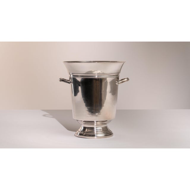 Mid 20th Century France Silver Ice Bucket For Sale In Greensboro - Image 6 of 13
