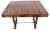 Art Deco Expandable Dining Table, Walnut Veneer, France, 1930 For Sale