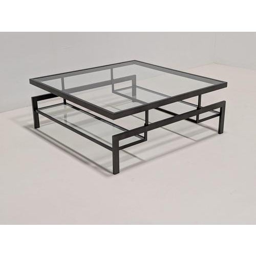 Metal Bronze Hertford Tiered Coffee Table from Decorus For Sale - Image 7 of 13