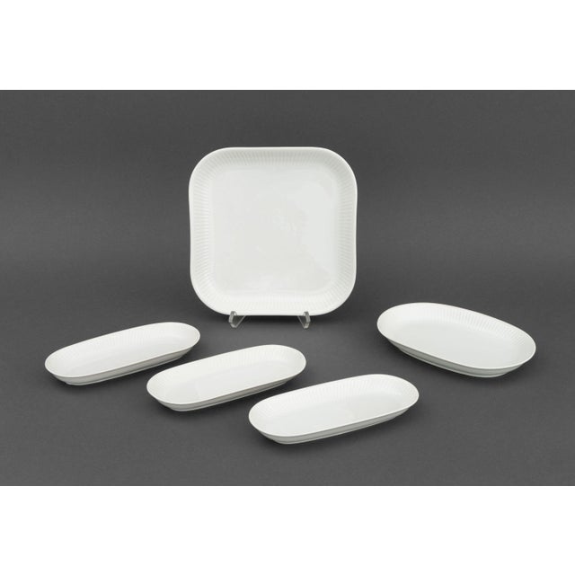 Late 20th Century Royal Copenhagen Porcelain Partial Dinnerware Service - 45 pcs For Sale - Image 9 of 13