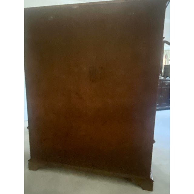 Late 20th Century Pennsylvania House Solid Oak Door Chest American Traditional With Colonial Charm Excellent Condition For Sale - Image 13 of 14