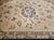 Antique Chinese Peking Oversize Rug, Wool on Cotton, All-Over Floral Design, Ivory & Blue, 12' X 18' For Sale - Image 11 of 18