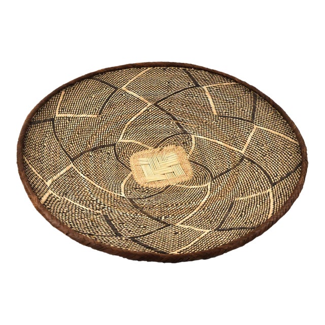 Early 20th Century Tonga Binga Basket 23 Inch For Sale