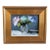 Colorful Mixed Bouquet of Flowers Oil Painting Including the Antiqued Gold Wood Frame For Sale