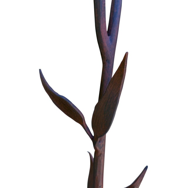 Jean Claude Mahey Pair of "Olivia" Floor Lamps Attributed to Jean Claude Mahey For Sale - Image 4 of 8