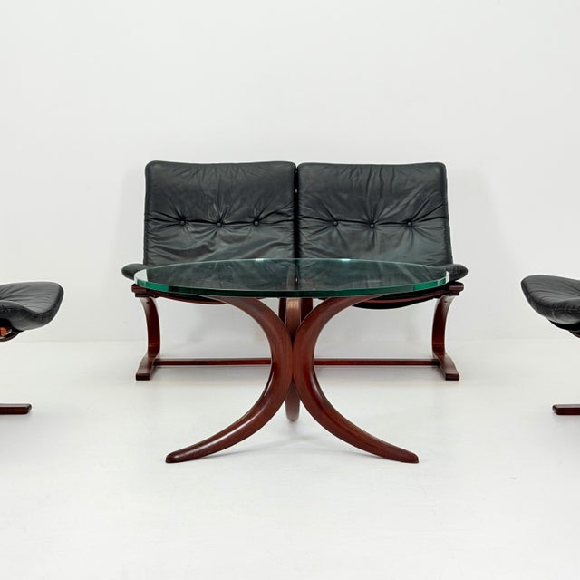 Mid-Century Kangu Lounge Chair by Elsa Solheim and Nordahl Solheim for Rybo, 1970s For Sale - Image 13 of 18
