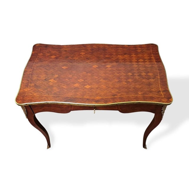 Small French Napoleon III Desk For Sale - Image 5 of 9
