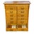 Antique Oak 12 Drawer File Cabinet Rockwell & Rupel of Chicago For Sale - Image 4 of 12