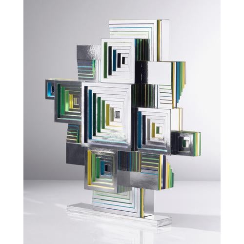 Maya Blue, Maya Blue, 2025, Paper Collage on Foam Board For Sale - Image 10 of 10