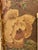 Rustic Antique Poster in Floral Rustic Handpainted Frame For Sale - Image 3 of 5