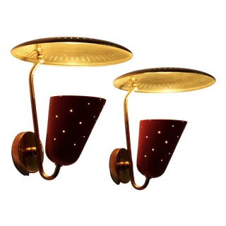 Wall Lamps from B.A.G. Turgi, 1950s, Set of 2 For Sale