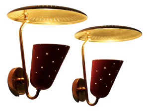 Wall Lamps from B.A.G. Turgi, 1950s, Set of 2