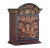 Maroon Swedish Painted Wall Cupboard For Sale - Image 8 of 8