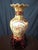 Superb decorative Chinese vase, approximately 45 cm tall, richly decorated with hand-painted polychrome scenes enhanced...
