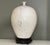White Nancee Meeker Ceramic Studio Art Raku Vase For Sale - Image 8 of 14