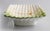 Mid 20th Century Vintage Italian Majolica Trompe l'Oeil Asparagus Footed Dish For Sale - Image 5 of 8