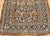 Vintage Caucasian Kilim Rug, Handwoven Wool, Geometric Stripes, Blue & Ivory, 6' x 8' For Sale - Image 13 of 18
