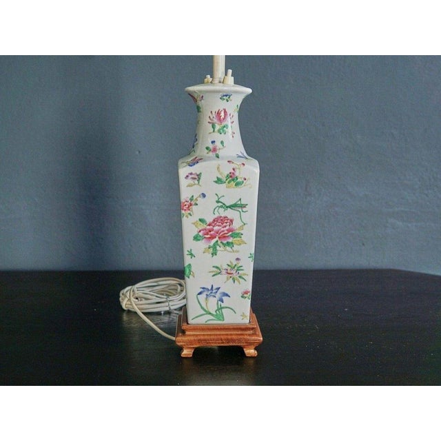 Ceramic Asian Table Lamps, Set of 2 For Sale - Image 7 of 15