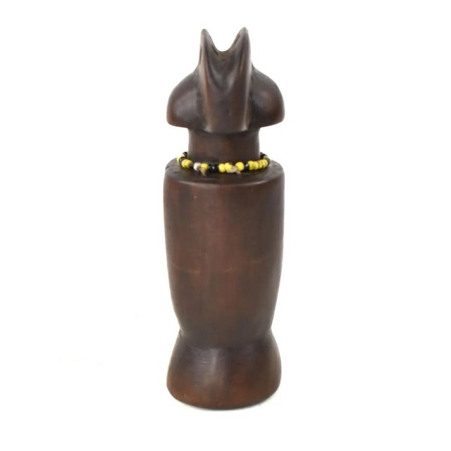 African Early 20th Century Nyamwezi Miniature Wood Figure Tanzania For Sale - Image 3 of 7