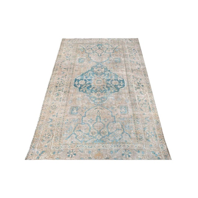 1960s Old Persian Malayer Area Rug 5x7 For Sale - Image 4 of 7