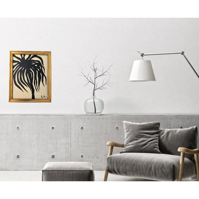 Contemporary Abstract Palm Tree by Bryan Boomershine Framed For Sale - Image 10 of 11