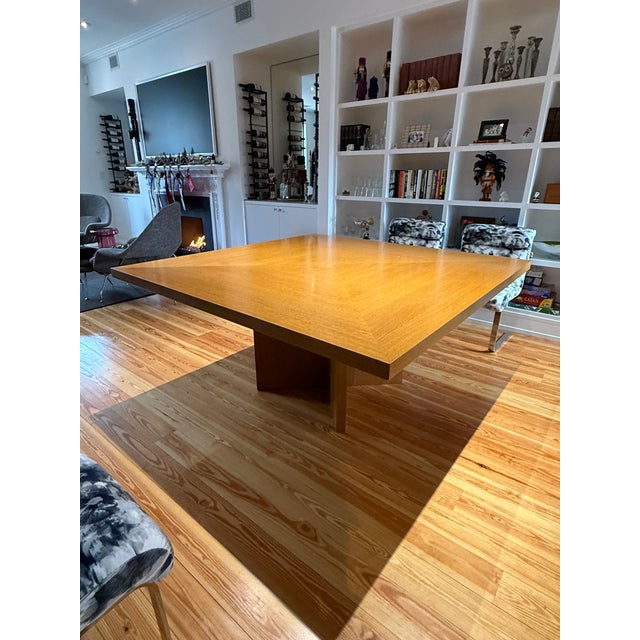 Square Custom Dining Table For Sale - Image 9 of 15