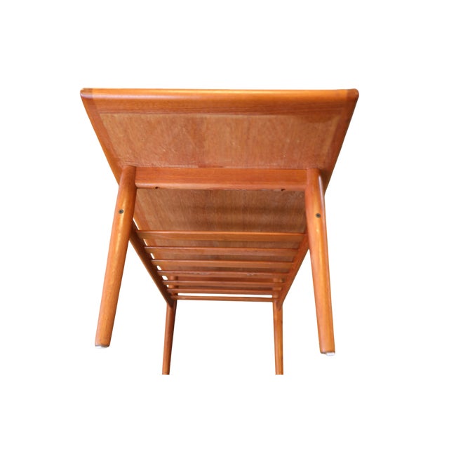Grete Jalk Vintage Teak Coffee Table with Magazine Shelf and Profiled Edges by Grete Jalk for Glostrup, 1960s For Sale - Image 4 of 11