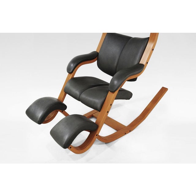 Vintage Gravity Balans Lounge Chair by Peter Opsvik for Varier, Norway, 1980s For Sale - Image 6 of 9