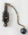 19th Century Victorian Fine Lorgnette Glasses With Gold Inlay and Enamel Watch Fob For Sale - Image 4 of 9