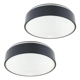 Lundofte Flush Mount Light by Kay Boeck-Hansen for Lyfa, 1972 For Sale