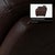 A399 2-Seater Dark Brown Leather Sofa from Natuzzi Editions For Sale - Image 6 of 12